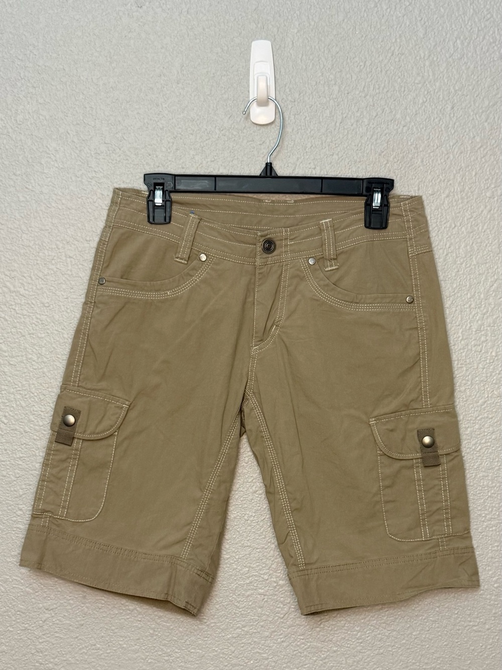 KÜHL | Women's Splash 11" Cargo Shorts | Vintage PatinaDye Khaki | Size 4